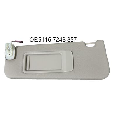 बाएं सूरज का मुखौटा सूरज की छाया W/ दर्पण के लिए बीएमडब्ल्यू F10 F18 2011-2016 5116 7248 857 बेज